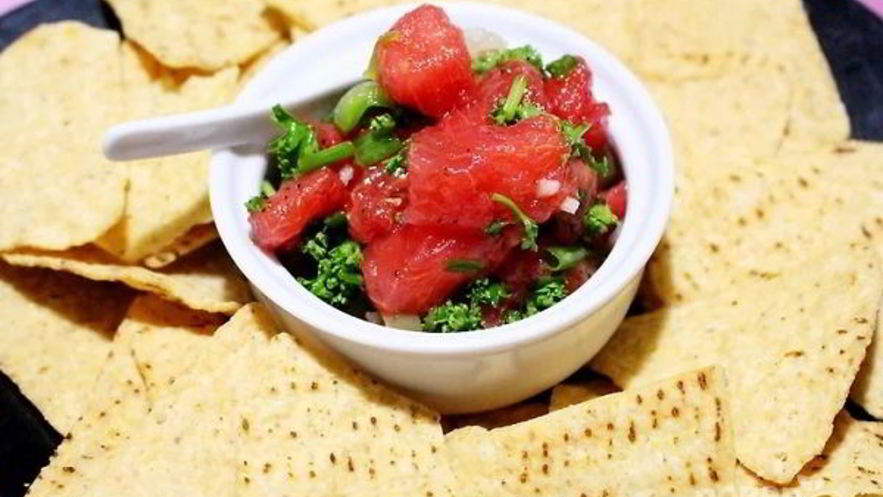 Рецепт арбузной сальсы