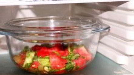 Рецепт арбузной сальсы