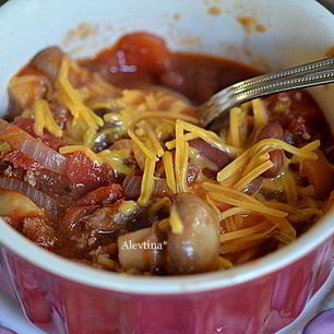 Рецепт Чили сальса с грибами