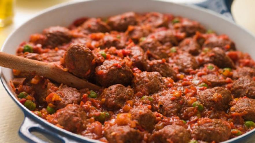 Рецепт фрикаделек в соусе сальса