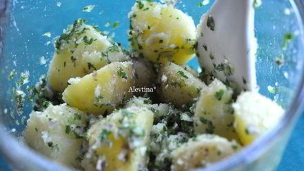 Рецепт картофеля сальса