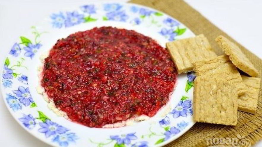 Рецепт клюквенной сальсы