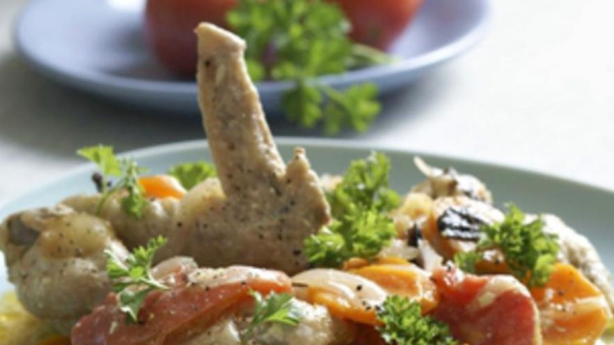 Рецепт куриных крылышек с соусом сальса