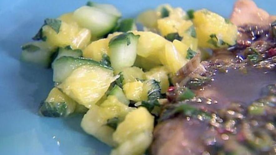 Рецепт курицы под соусом сальса