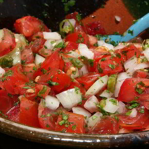 Рецепт Мексиканской сальсы Пико-де-гайо