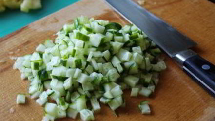 Рецепт огуречно-ананасовой сальса