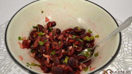 Рецепт острой вишневой сальсы