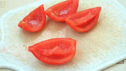 Рецепт овощной сальсы с персиками