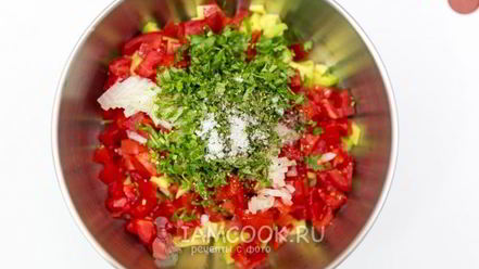 Рецепт сальсы из авокадо с помидорами