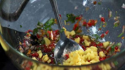 Рецепт сальсы из манго