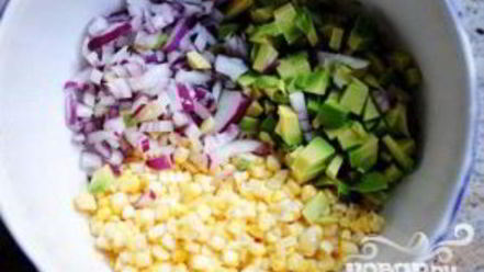 Рецепт сальсы из свежей кукурузы и авокадо