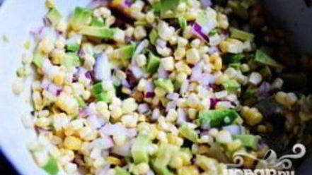 Рецепт сальсы из свежей кукурузы и авокадо
