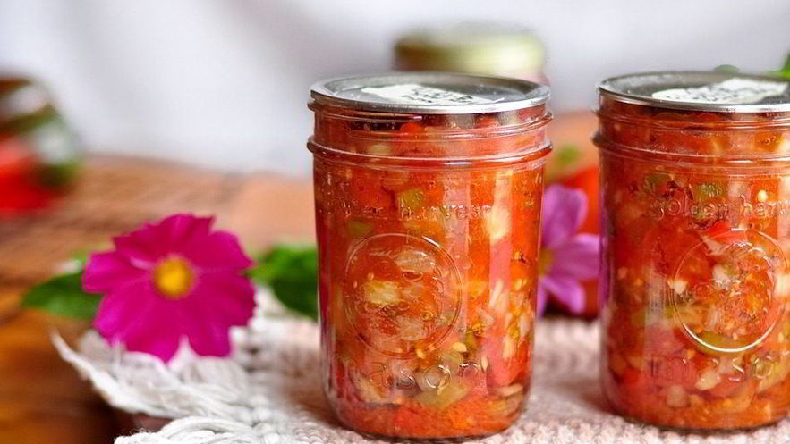 Рецепт сальсы на зиму