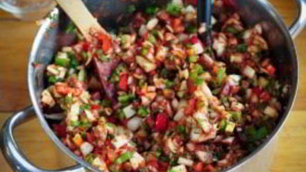 Рецепт сальсы на зиму