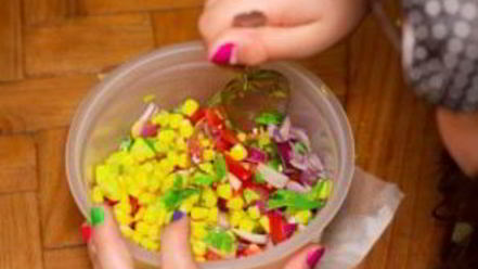 Рецепт сальсы с кукурузой