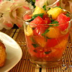 Рецепт Сальсы с персиками