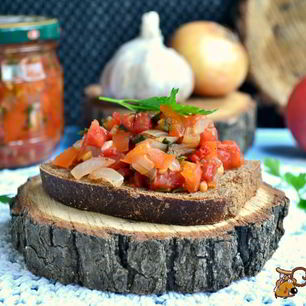 Рецепт Соуса Сальса из томатов на зиму