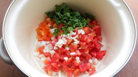 Рецепт соуса сальса из томатов на зиму
