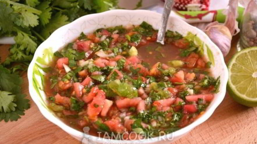 Рецепт соуса сальса из томатов
