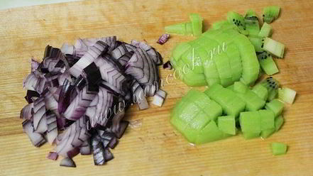 Рецепт соуса сальса с киви