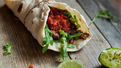 Рецепт Тако с соусом сальса