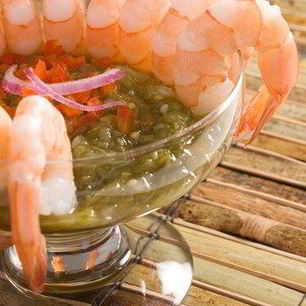 Рецепт Зеленой сальсы из томатилло и авокадо