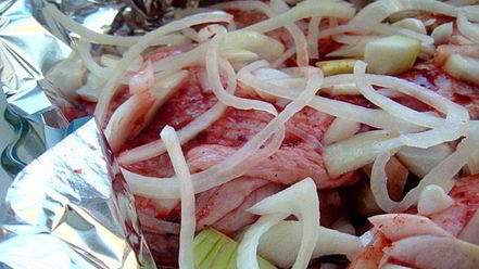 Рецепт курицы в гранатовом соусе