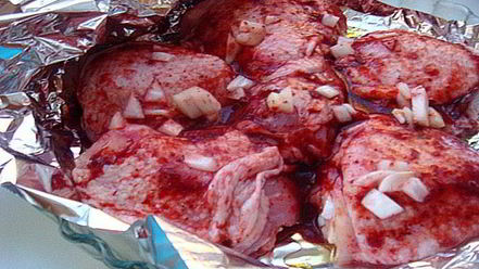 Рецепт курицы в гранатовом соусе