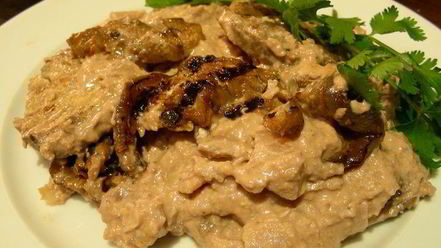 Рецепт сациви из баклажанов