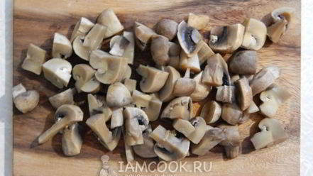 Рецепт сациви с грибами