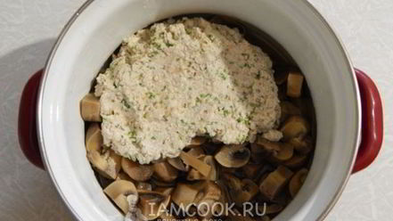 Рецепт сациви с грибами