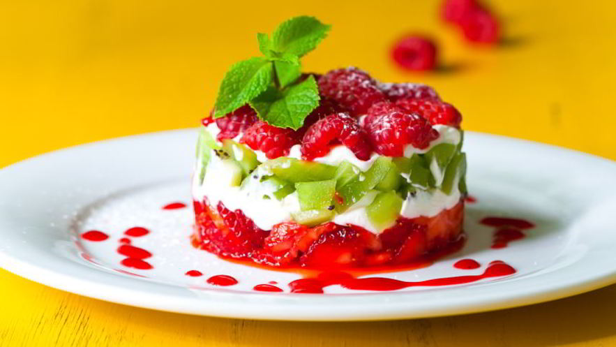 Рецепт фруктового тартара