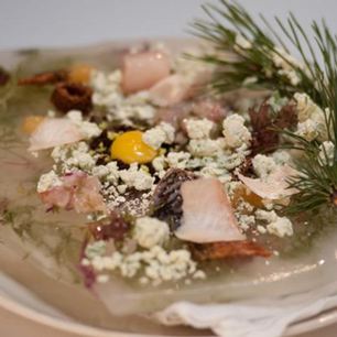 Рецепт Строганины, тартар и солонина из омуля на льду