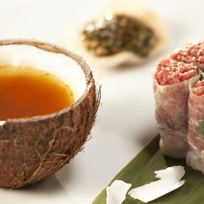 Тартар из говядины по-тайски