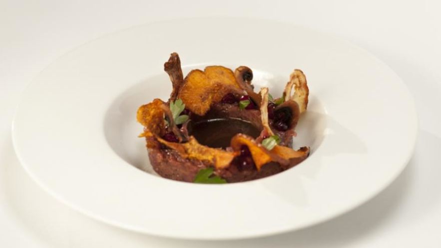 Рецепт тартара из говядины с грибами