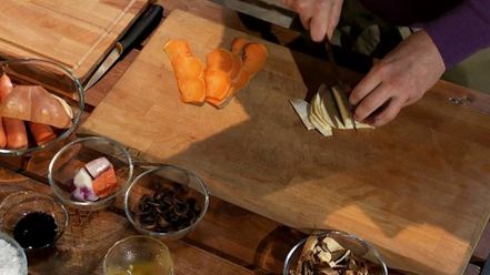 Рецепт тартара из говядины с грибами