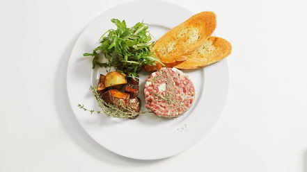 Рецепт тартара из говядины с каперсами