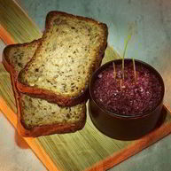 Рецепт Тартара из говядины с оливковым тапенадом