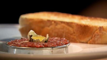 Рецепт тартара из говядины с трюфельным маслом