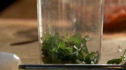 Рецепт тартара из говядины с зеленой пастой