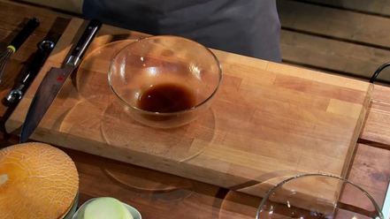 Рецепт тартара из говядины со свежей дыней