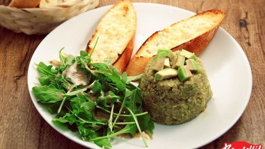 Рецепт тартара из киноа с авокадо