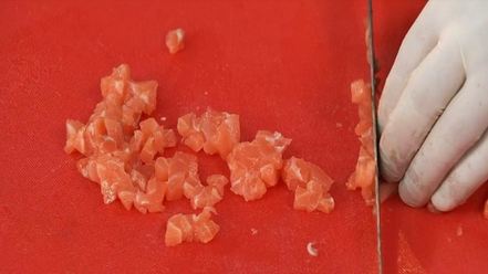 Рецепт тартара из лосося и говядины