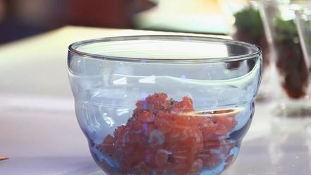 Рецепт тартара из лосося со свеклой