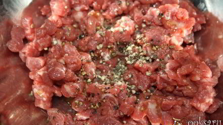 Рецепт тартара из мраморной говядины
