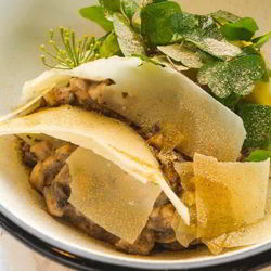 Рецепт Тартара из шампиньонов с картофелем и кислицей