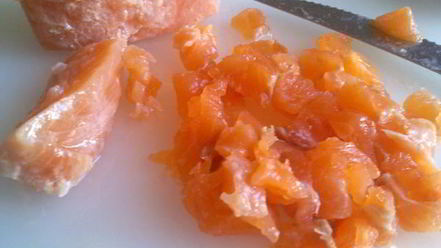 Рецепт тартара из слабосоленого лосося