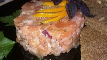 Рецепт тартара из слабосоленого лосося