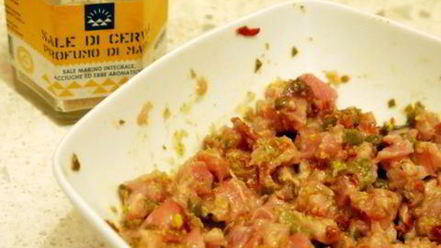 Рецепт тартара из тунца