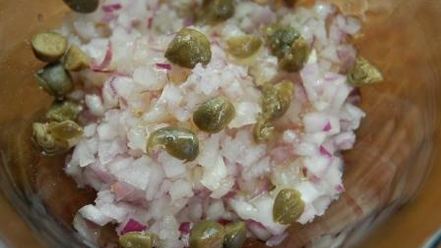 Рецепт тартара с лососем и авокадо